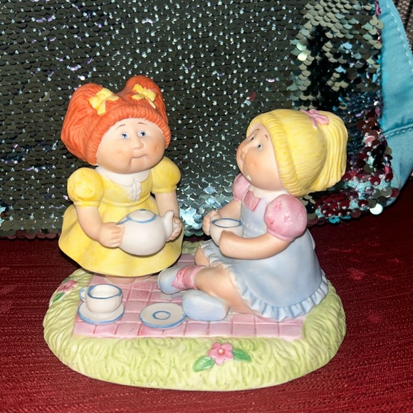 Cabbage Patch Kids Tea For Two “EXTRA SPECIAL” Edition figurine VINTAGE 1984 - Picture 1 of 3